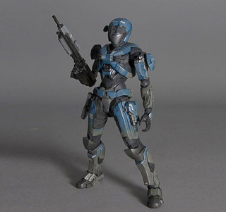 Illustration for article titled Get Up Close With Halo: Reach's Fancy Action figures